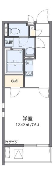 クレイノSATSUKIの間取り画像
