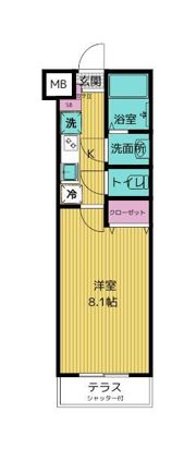 リンクフィールド井の頭の間取り画像