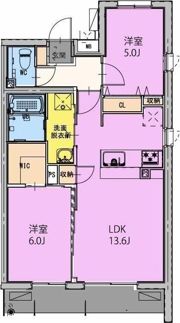 GRAND NINE南宮崎の間取り画像