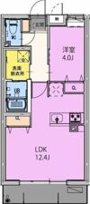 GRAND NINE南宮崎の間取り画像