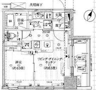 レルシール大島の間取り画像