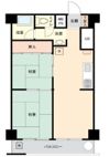 第27宮庭マンションの間取り画像