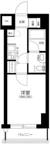 LE-LION Toyosu WISE Residenceの間取り画像