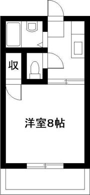 テラスリバーサイドの間取り画像