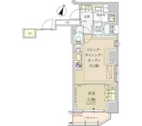 パークアクシス赤坂見附の間取り画像
