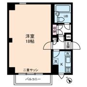 赤坂ミュージックインの間取り画像