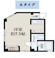 TKマンションの間取り画像