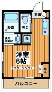 メゾンソレイユの間取り画像