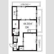 パークサイド南大井の間取り画像