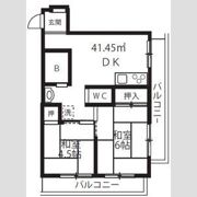 パークサイド南大井の間取り画像