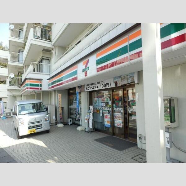 近くに【コンビニエンスストア】セブン-イレブン 長原店まで289mあり