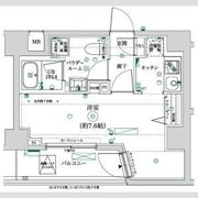 MAXIV武蔵新城TREの間取り画像