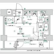 MAXIV武蔵新城TREの間取り画像