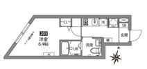 FABRIC中井の間取り画像