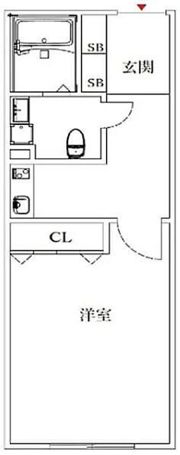 アールデコ初台の間取り画像