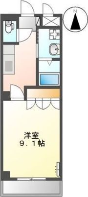 サンライズKの間取り画像