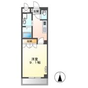 サンライズKの間取り画像