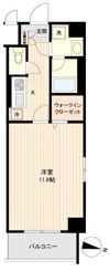 ベルメゾン若林の間取り画像