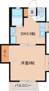 シャボンドール大和町の間取り画像