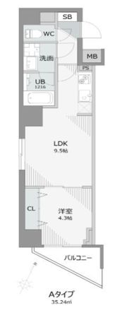 イルレガーメDHの間取り画像