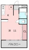 コスモ高千穂の間取り画像