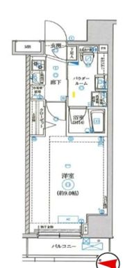 アルテシモラートの間取り画像