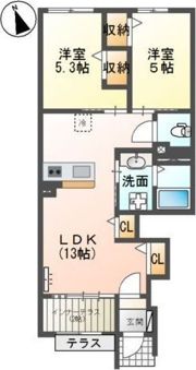 Serenoの間取り画像