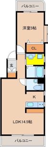 Double Doorsの間取り画像