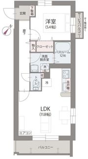 フローラ曉の間取り画像