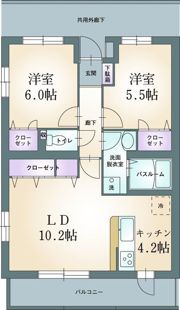 フランセリオの間取り画像