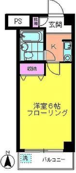 エレガンス中野の間取り画像