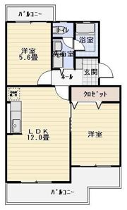 アーリー・1の間取り画像