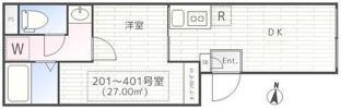 THE PARK EXIA 神楽坂の間取り画像