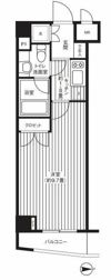 グランハイツ東新宿の間取り画像