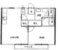 サンガーデン有東 Aの間取り画像