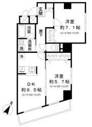 ブールバード白山の間取り画像