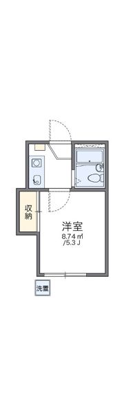 レオパレス東高円寺の間取り画像
