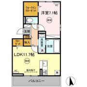 ボヌールKの間取り画像