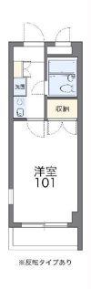 レオパレスRXコスモMの間取り画像
