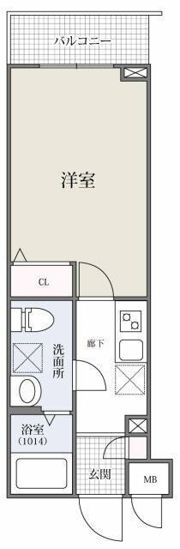 プラティーク南馬込の間取り画像