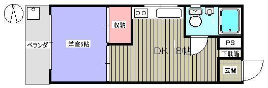 トマルヤビルの間取り画像
