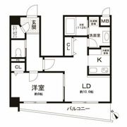 サンタグリュス武蔵小山の間取り画像