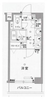 スカイコート大森第6の間取り画像