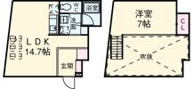 QUARTIER LATIN SANGENCHAYAの間取り画像