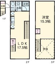 QUARTIER LATIN SANGENCHAYAの間取り画像