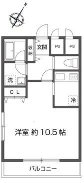 カターラ阿佐ヶ谷の間取り画像