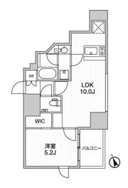 ザ・パークハビオ品川戸越の間取り画像