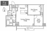 レジディア西小山の間取り画像