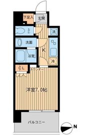 エルシア五反田の間取り画像