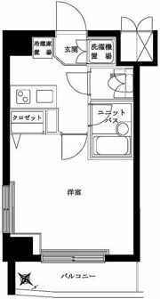 ルーブル都立大学参番館の間取り画像